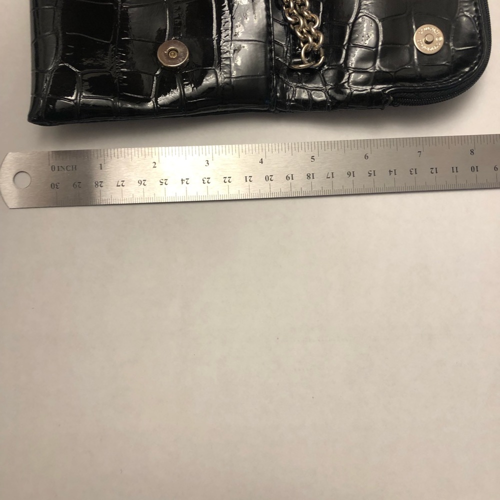 Guess Black Crocodile (faux) Wristlet - Picture 4 of 6